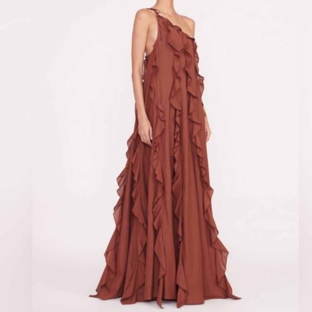 Staud April Dress Clove